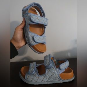 Denim Sandals